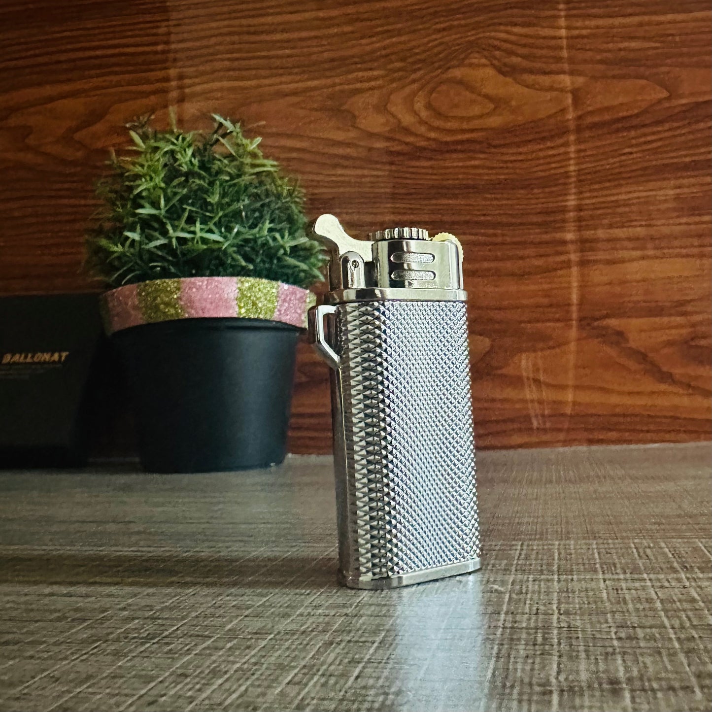 High-end Grinding Wheel Flame Gas Lighter