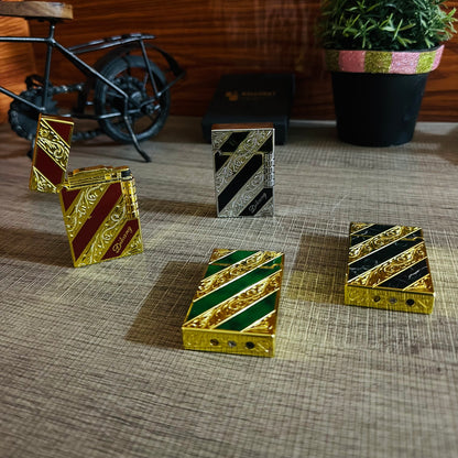 Personalized Diagonal Striped Lighter