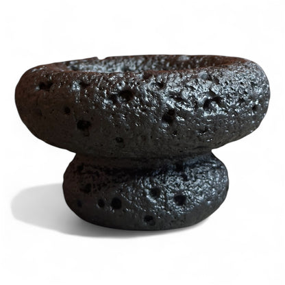 High End Round Bottom Cement Concrete Bowl Unique Shape Candle Jars