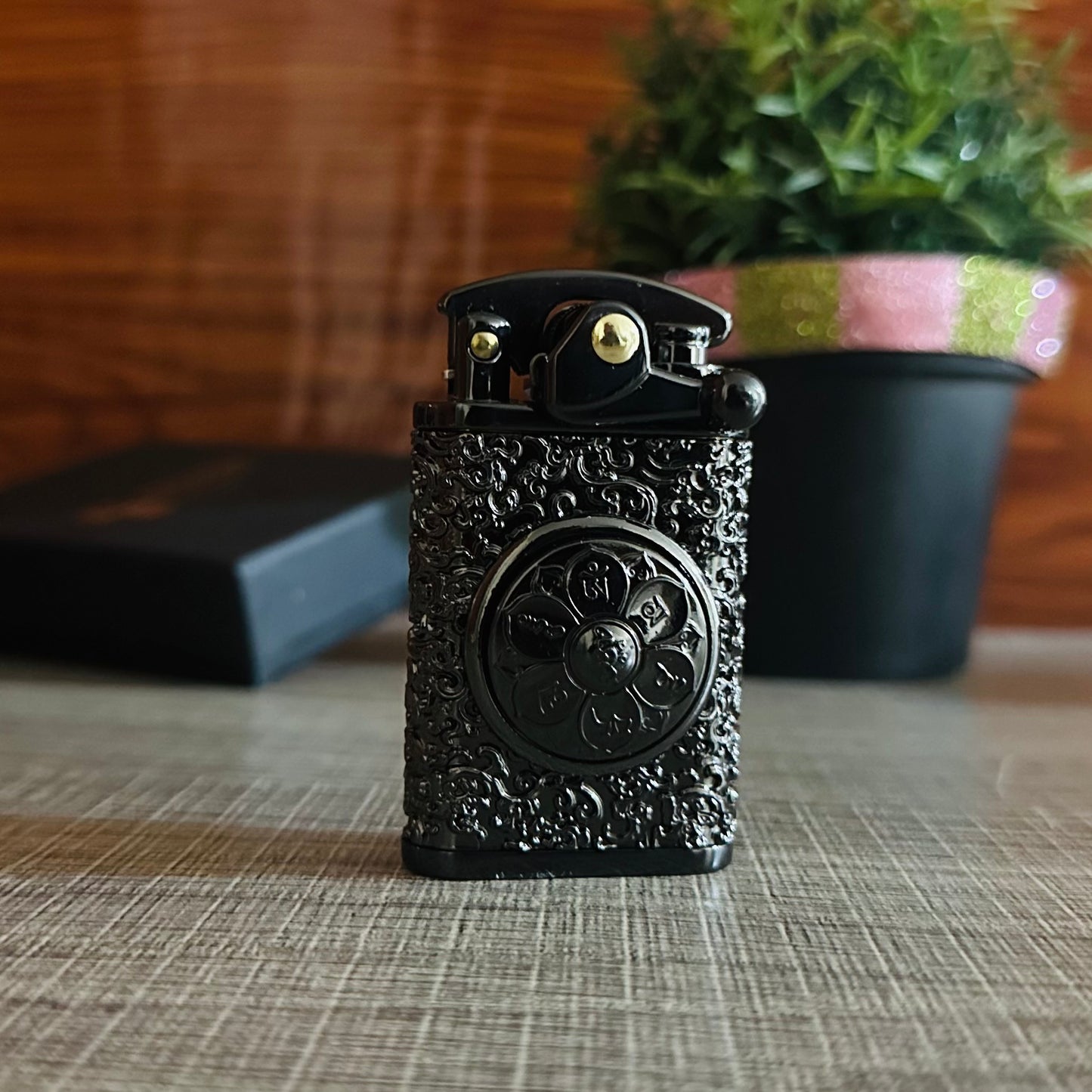 Refillable Zorro Flint Dragon Lighter