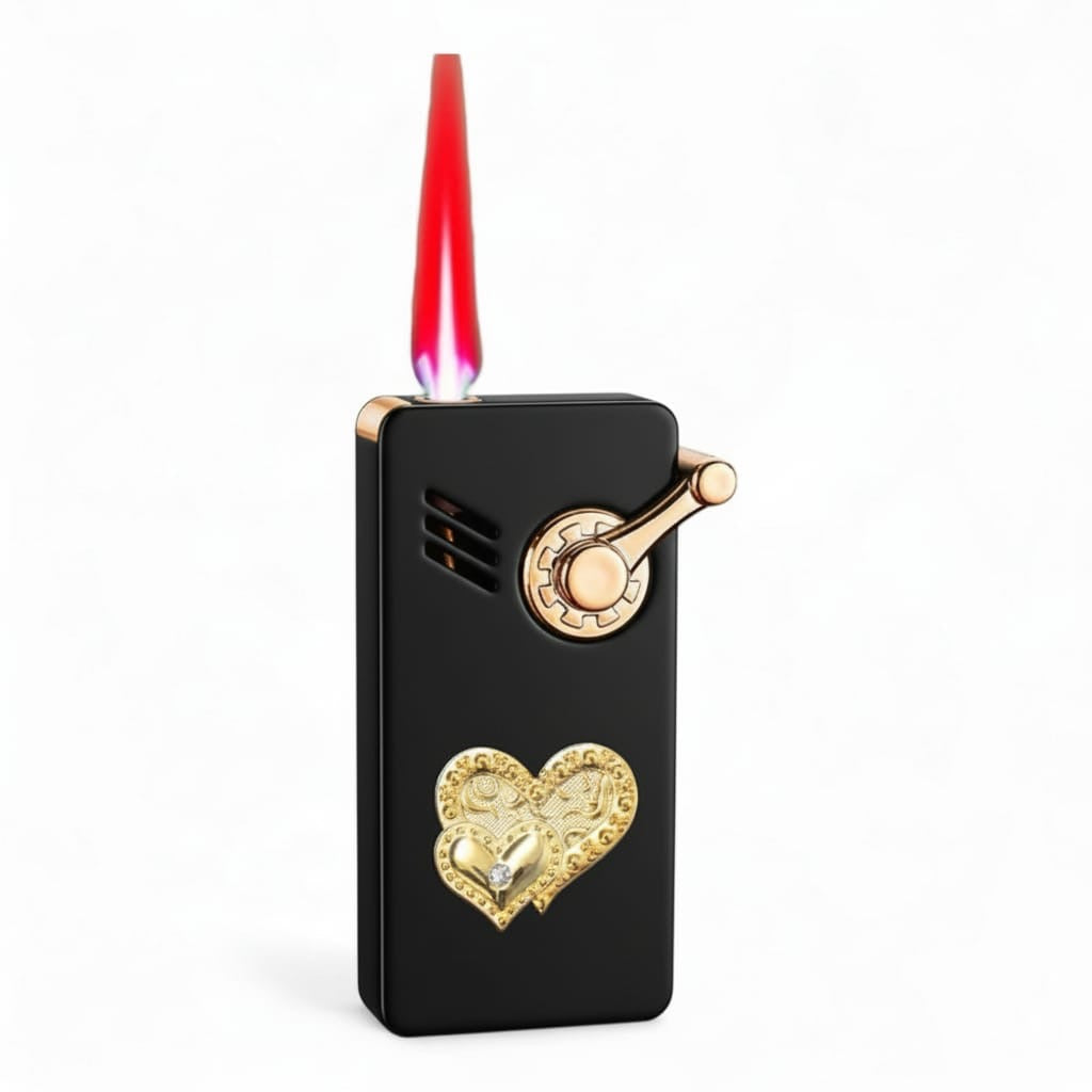 New Rocker Lighter with Red Flame