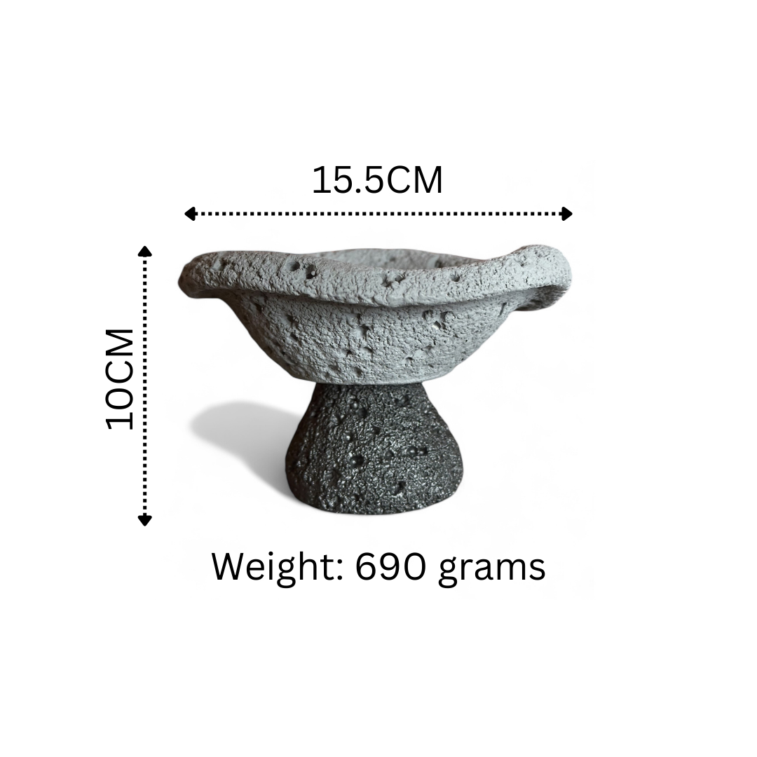 Luxury Sand Wax Candle Cup with Base