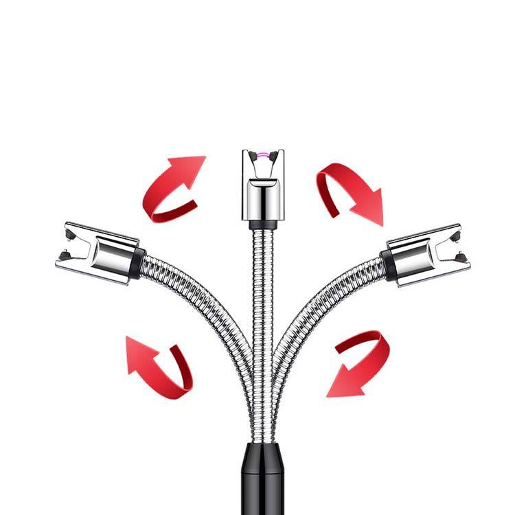 Windproof Rechargeable USB Electric Multi-Function Arc