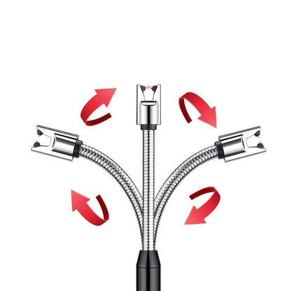 Windproof Rechargeable USB Electric Multi-Function Arc