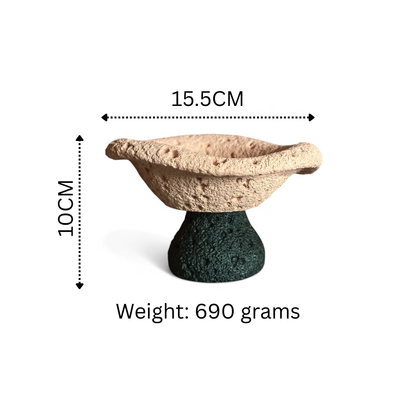 Luxury Sand Wax Candle Cup with Base