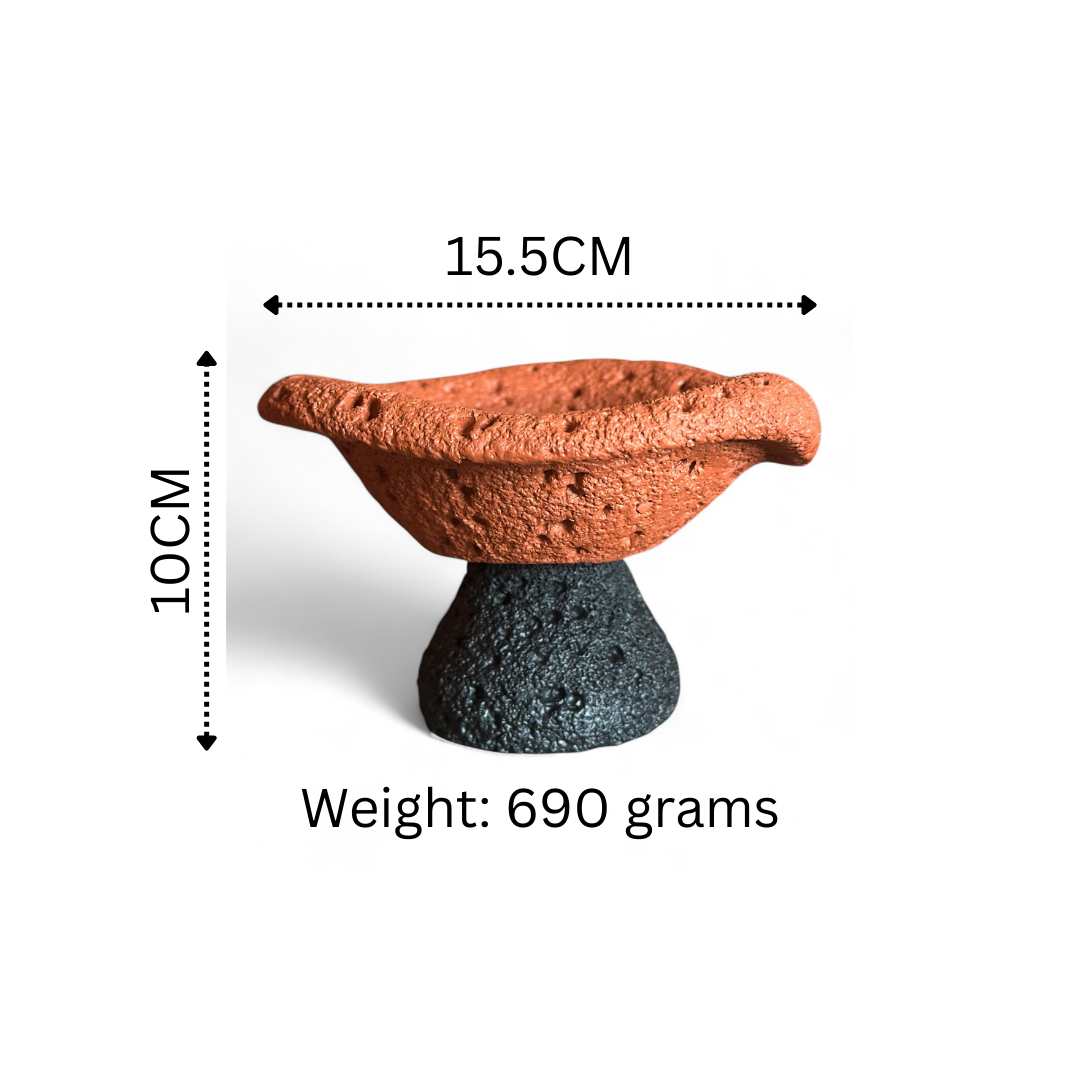 Luxury Sand Wax Candle Cup with Base