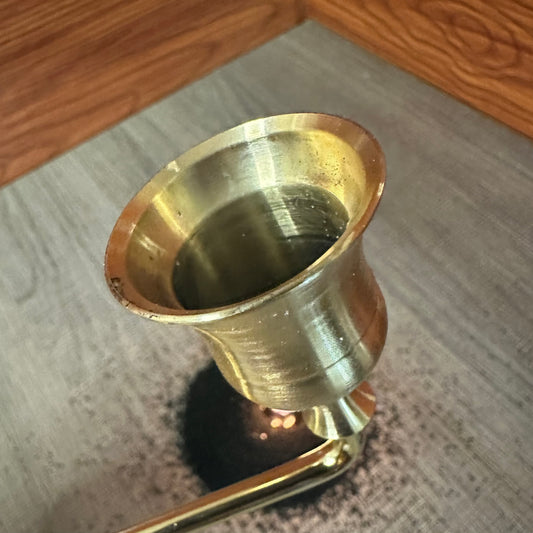 Golden Bell-Shaped Candle Snuffer