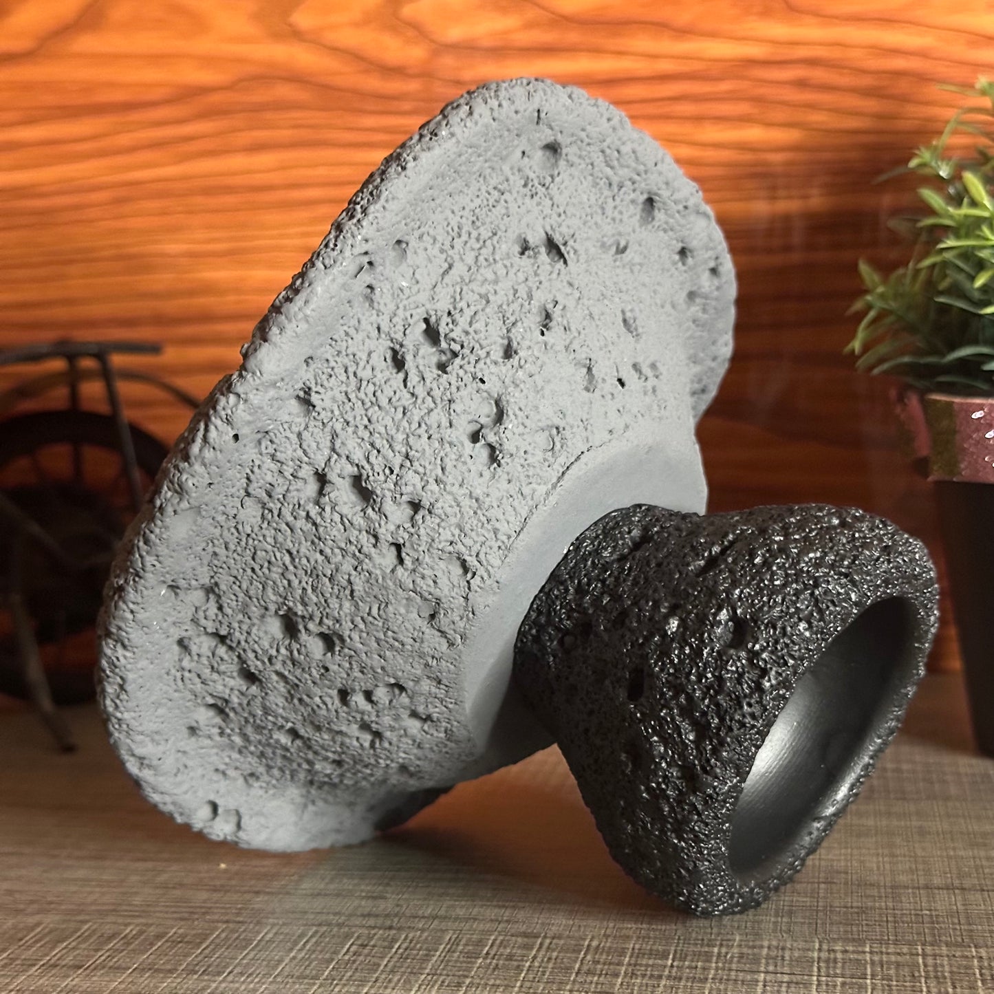 Luxury Sand Wax Candle Cup with Base