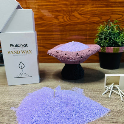 Lavender Purple Sand Wax