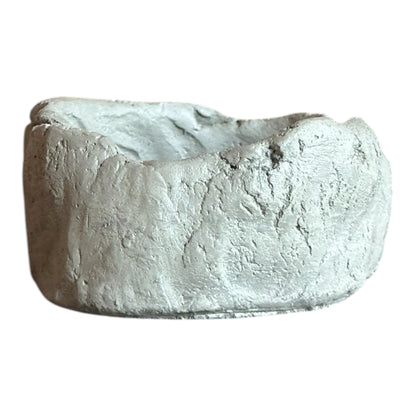 Art Cement Candle Aromatherapy Cup with Base