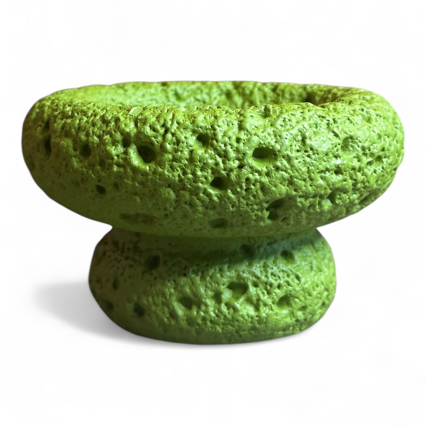 High End Round Bottom Cement Concrete Bowl Unique Shape Candle Jars