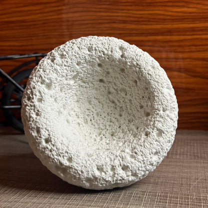 High End Round Bottom Cement Concrete Bowl Unique Shape Candle Jars