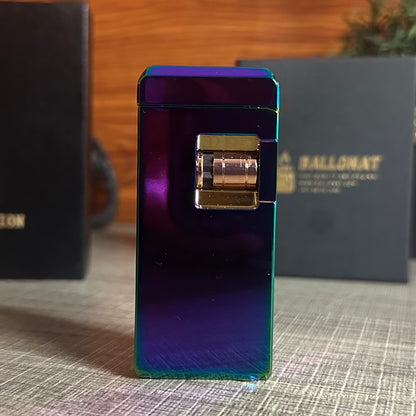 A luxurious Lighter With a Red Flame