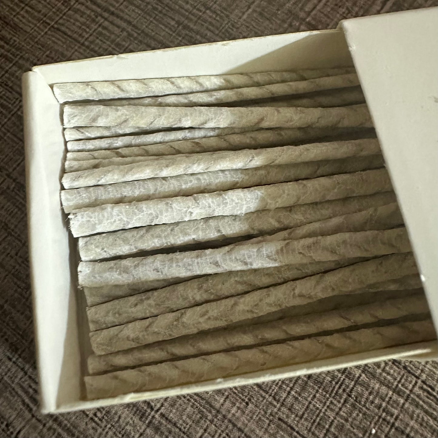 Natural Sand Wax Wicks (30pcs 5cm wick)