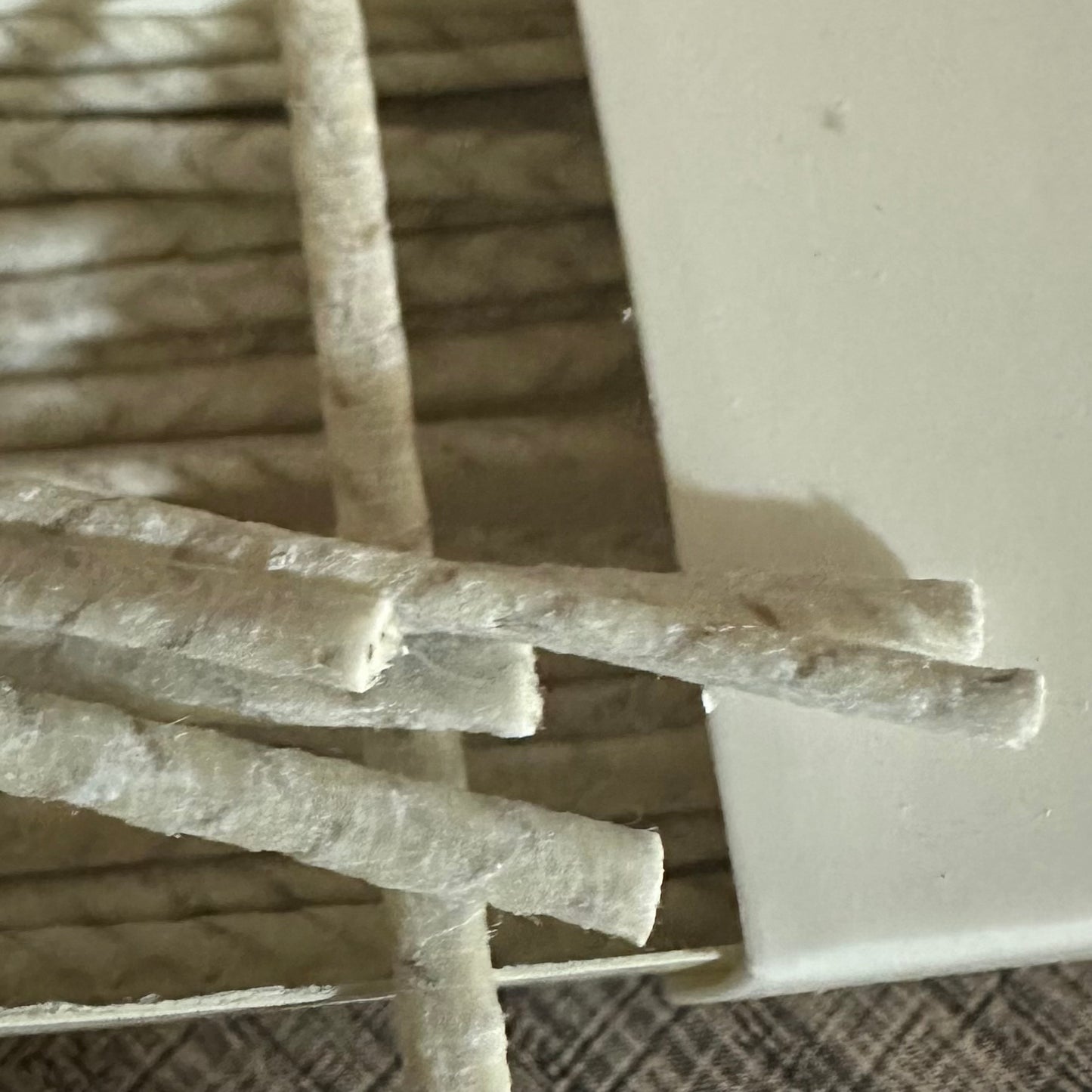 Natural Sand Wax Wicks (30pcs 5cm wick)