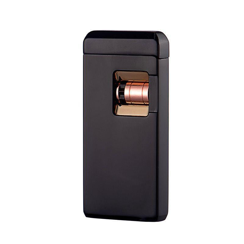 A luxurious Lighter With a Red Flame