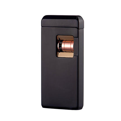 A luxurious Lighter With a Red Flame