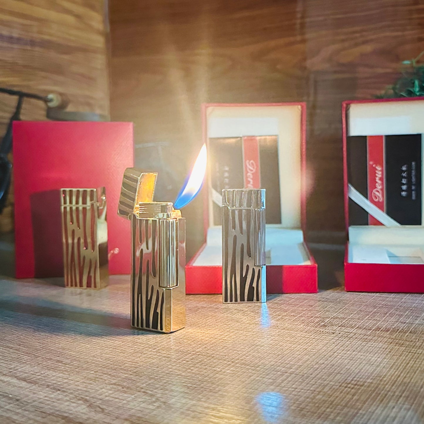 Luxury Zebra-stripe Lighter