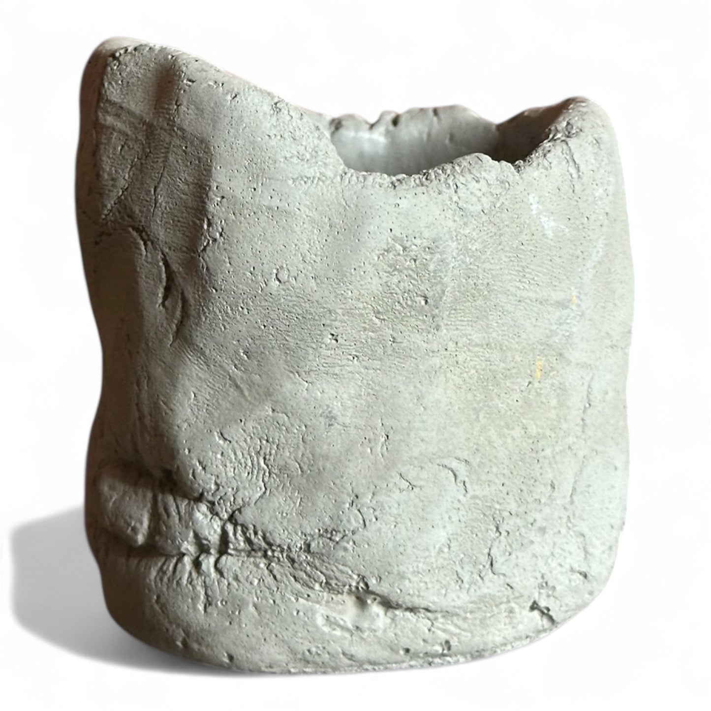 Cement Sand Wax Candle