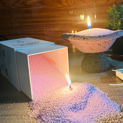 Lavender Purple Sand Wax