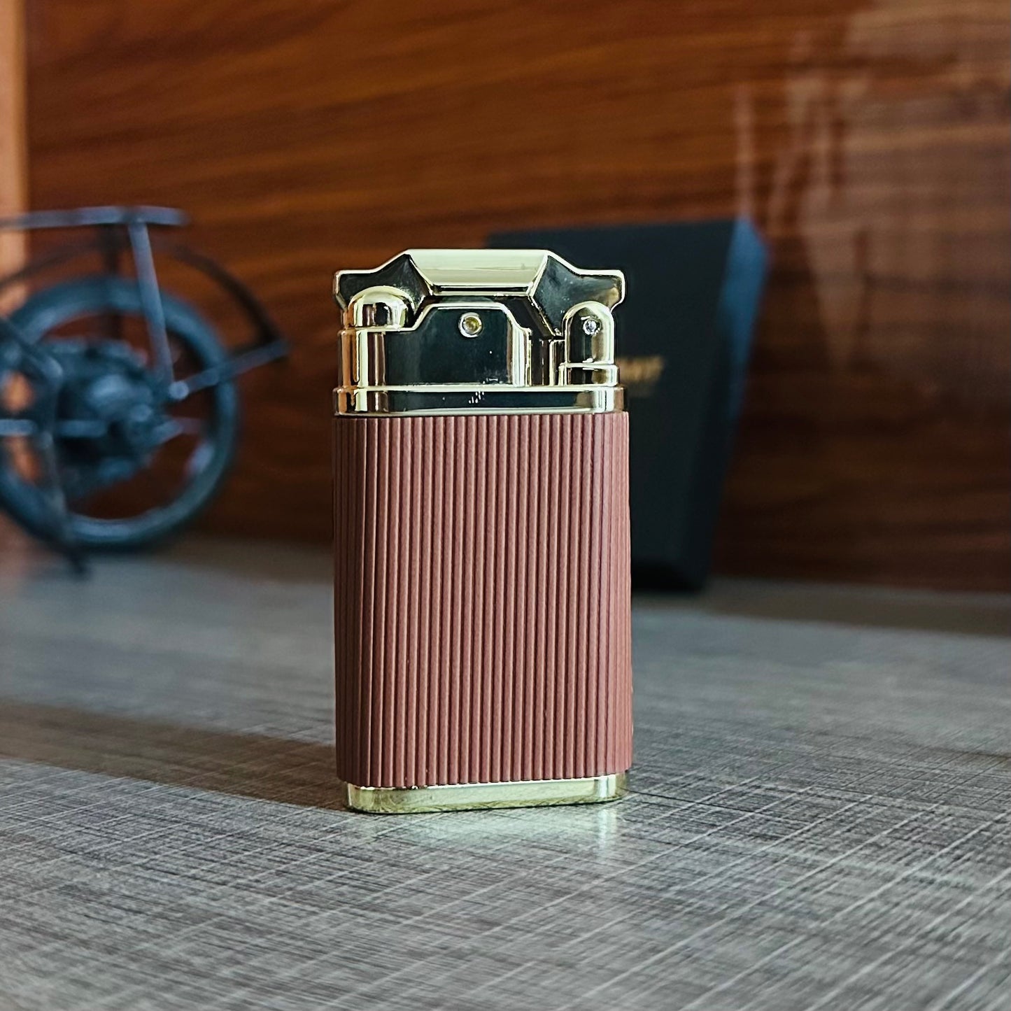 Handcrafted Metal Double Flame Lighter