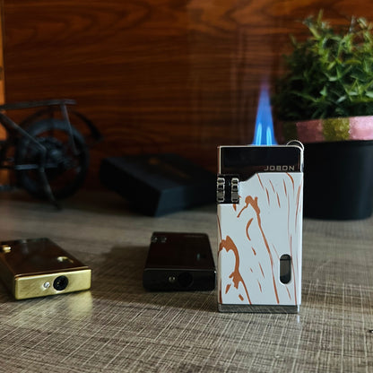 High-end Double Straight Windproof Lighter