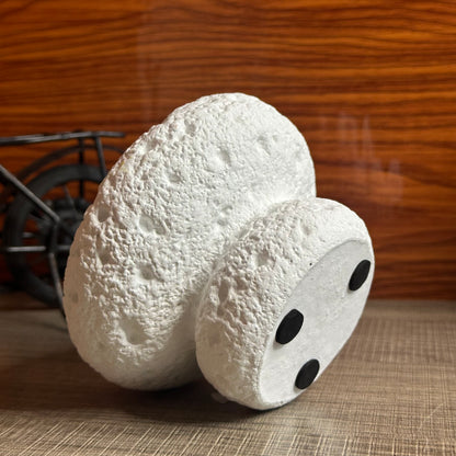 High End Round Bottom Cement Concrete Bowl Unique Shape Candle Jars