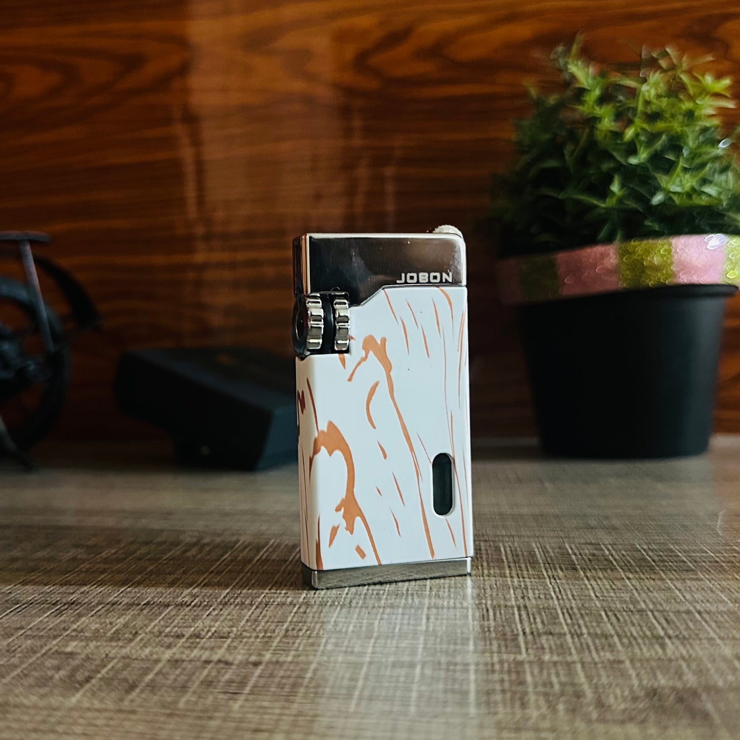 High-end Double Straight Windproof Lighter