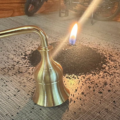 Golden Bell-Shaped Candle Snuffer