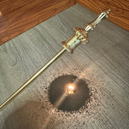 Golden Bell-Shaped Candle Snuffer