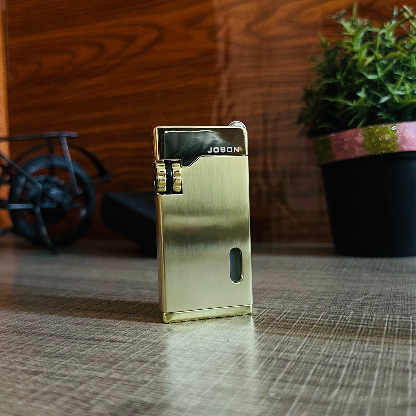 High-end Double Straight Windproof Lighter