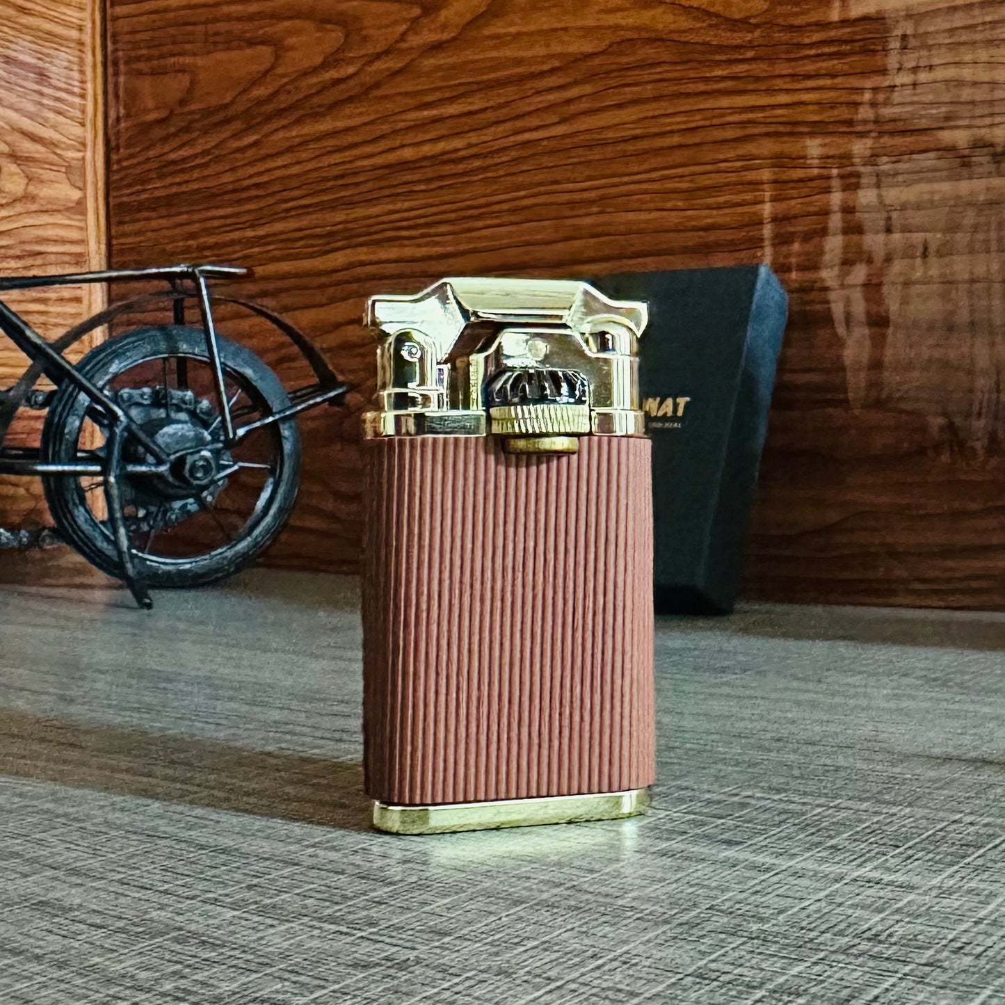 Handcrafted Metal Double Flame Lighter