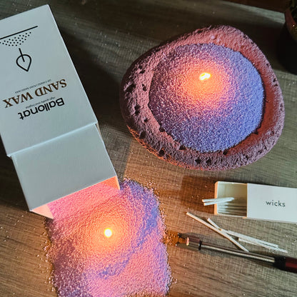 Lavender Purple Sand Wax