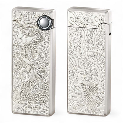 Silver-plated Luxury Metal Lighter