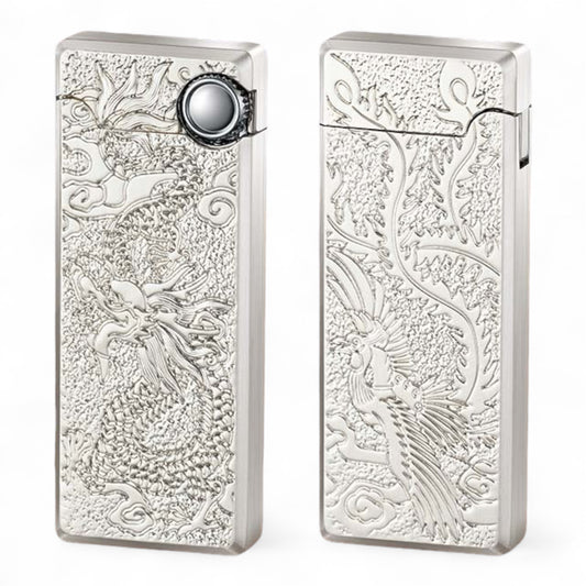Silver-plated Luxury Metal Lighter
