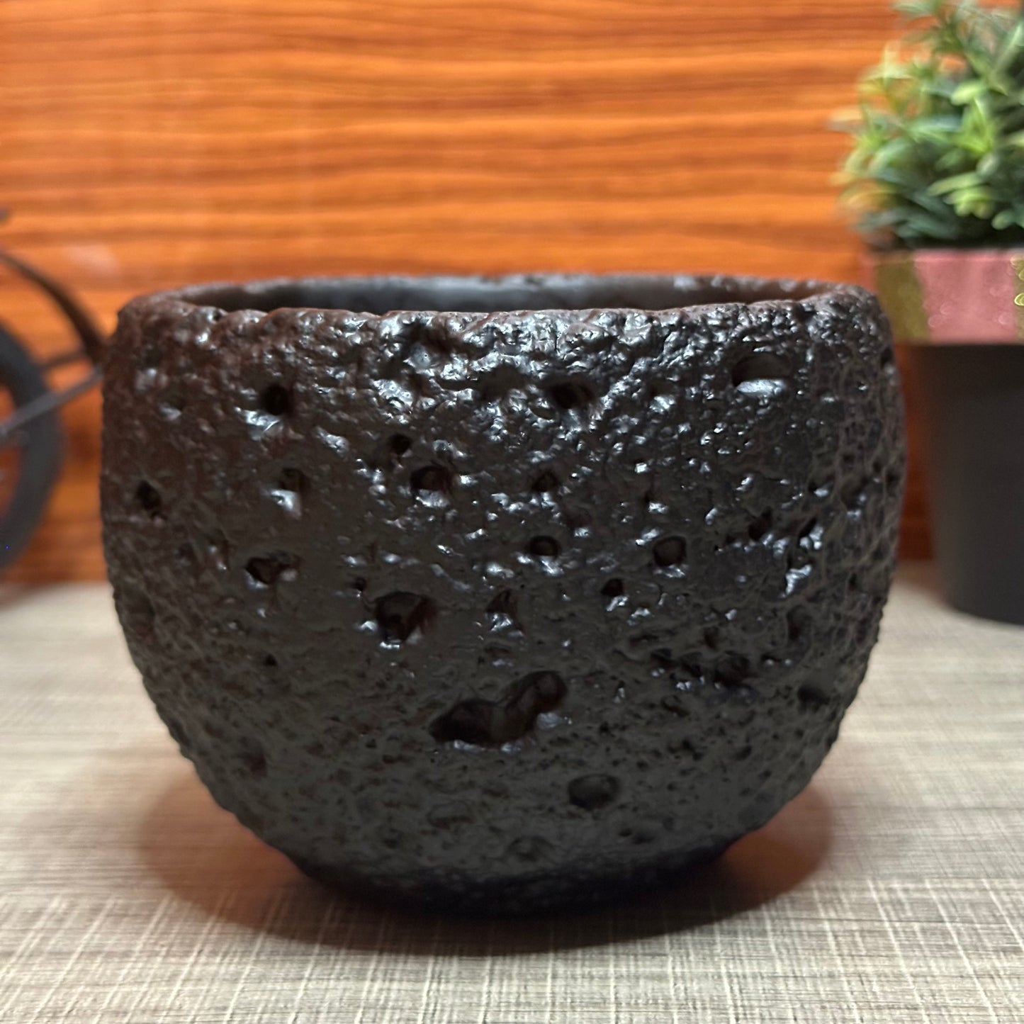 Premium Earthy Toned Handmade Clay Candle Jars