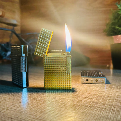 Classic Butane Metal Piano Tone Lighter