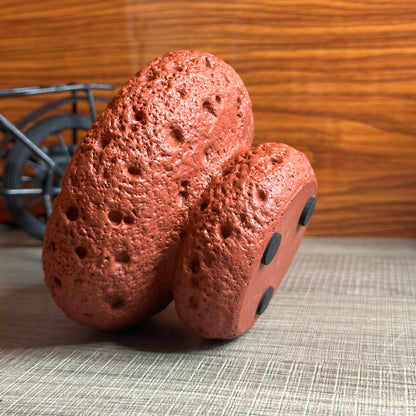 High End Round Bottom Cement Concrete Bowl Unique Shape Candle Jars