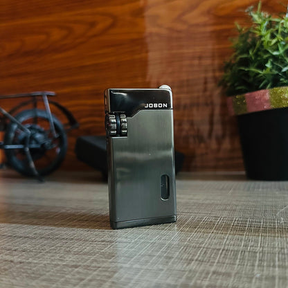 High-end Double Straight Windproof Lighter