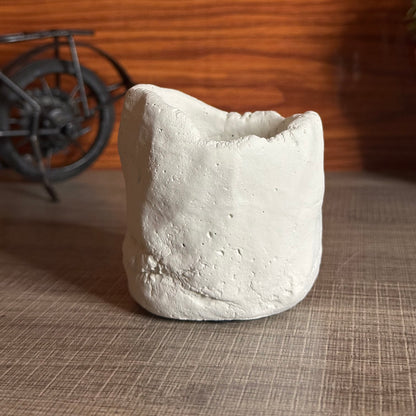 Cement Sand Wax Candle