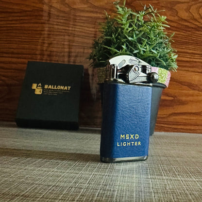 New Leather Rocker Gas Lighter