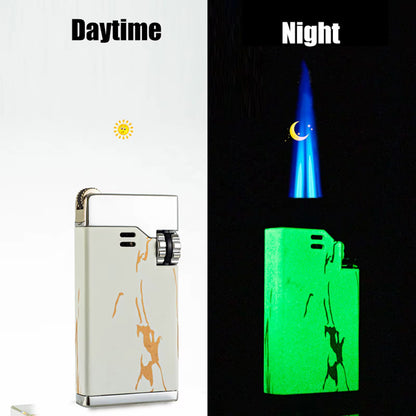 High-end Double Straight Windproof Lighter