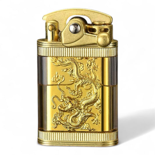 Double-bin Windproof Kerosene Lighter