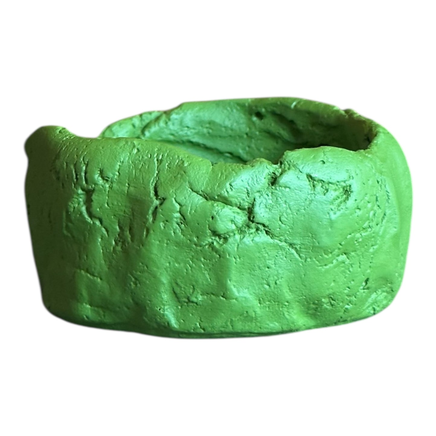 Art Cement Candle Aromatherapy Cup with Base