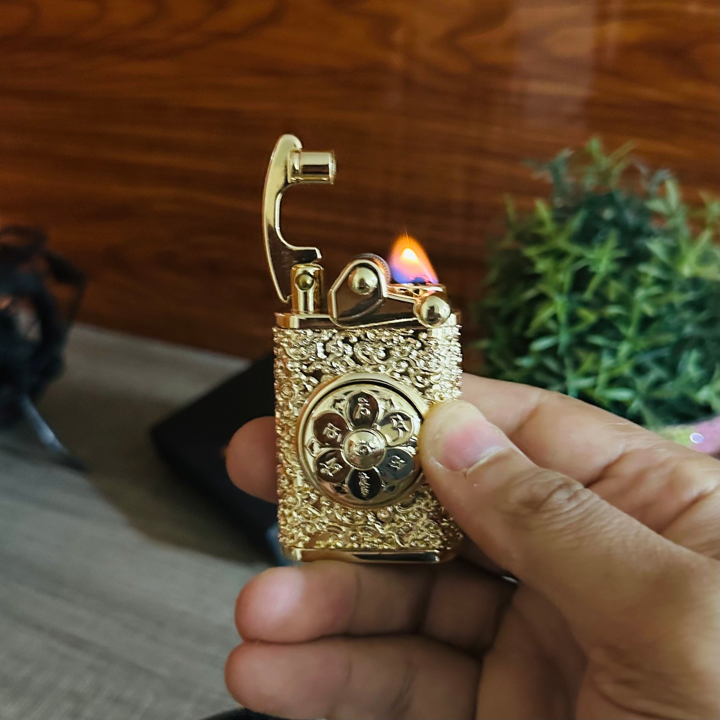 Refillable Zorro Flint Dragon Lighter