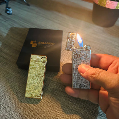 Silver-plated Luxury Metal Lighter