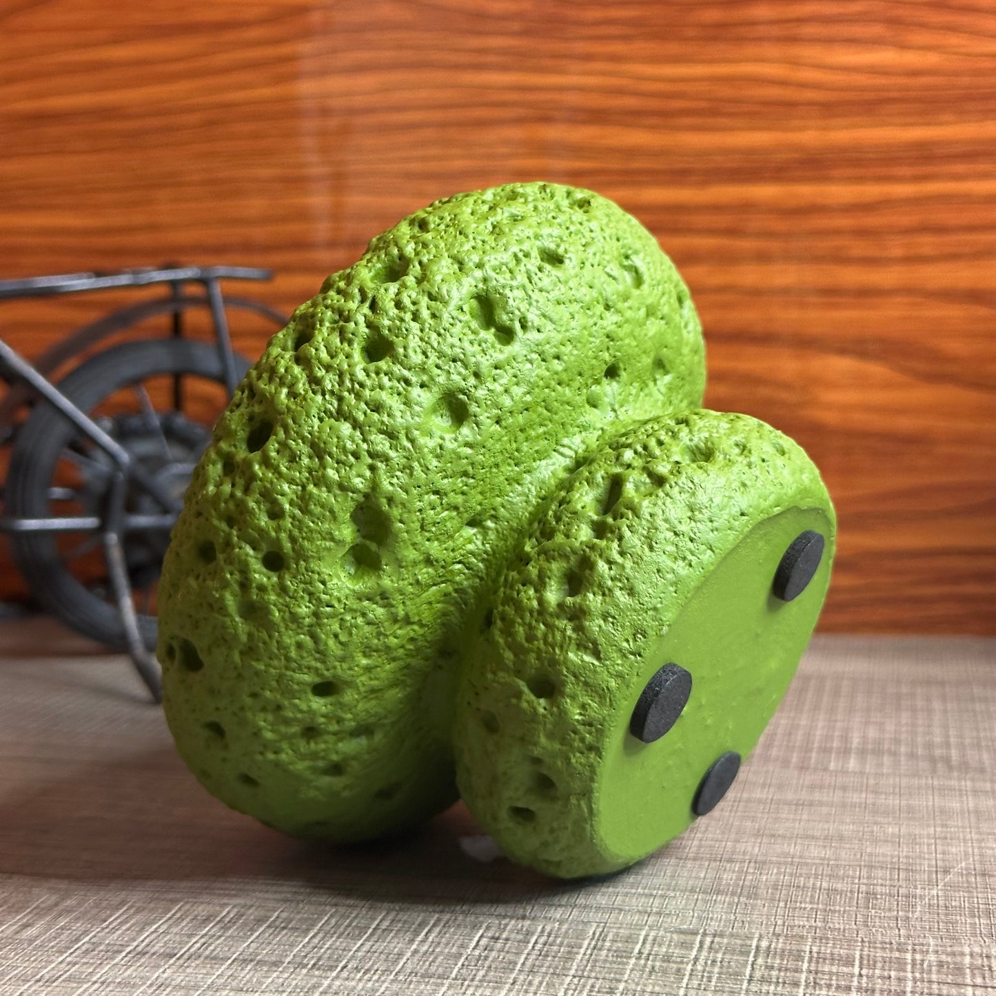 High End Round Bottom Cement Concrete Bowl Unique Shape Candle Jars