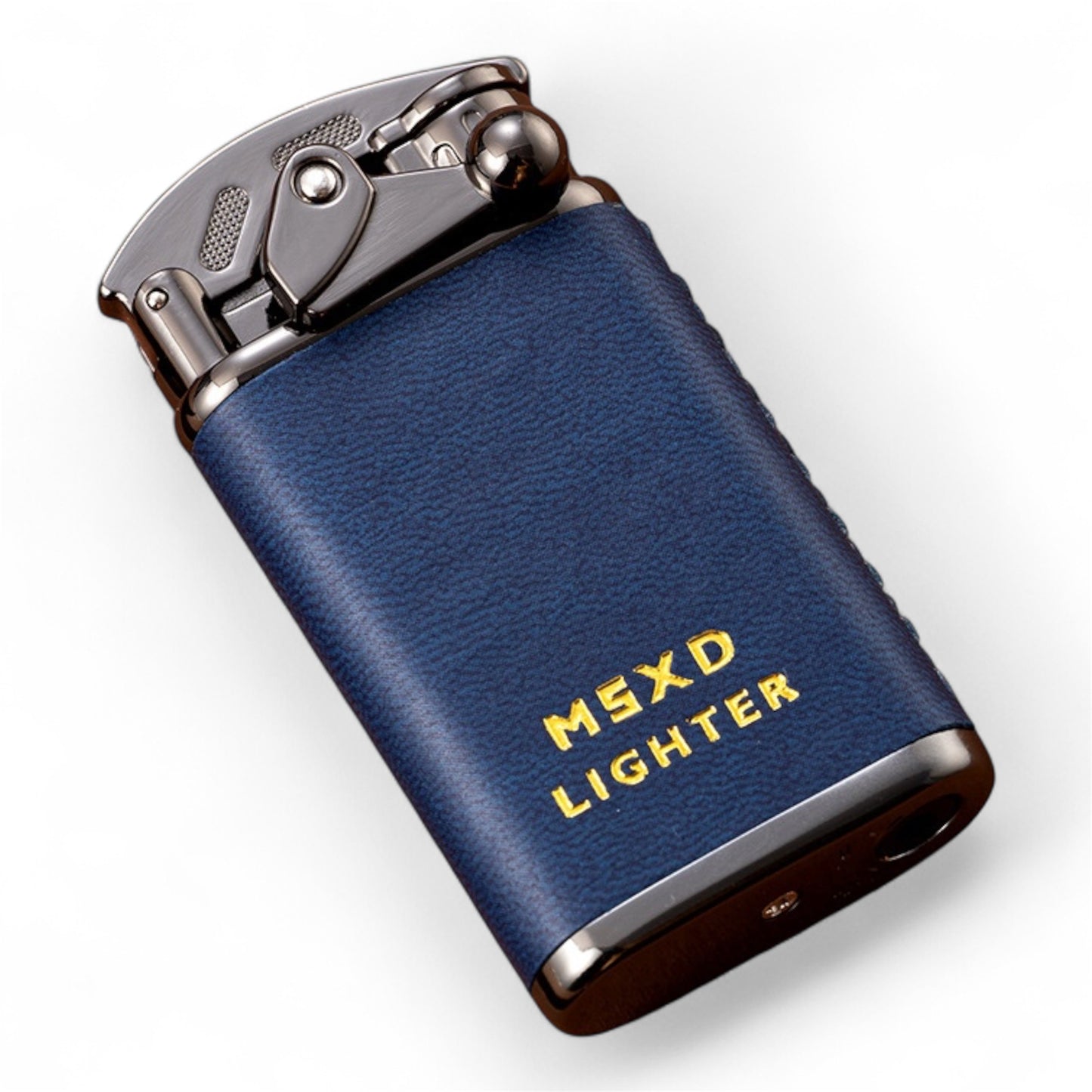 New Leather Rocker Gas Lighter