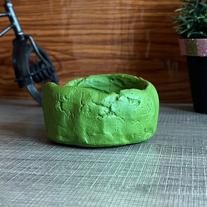 Art Cement Candle Aromatherapy Cup with Base