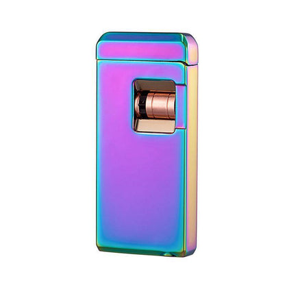 A luxurious Lighter With a Red Flame